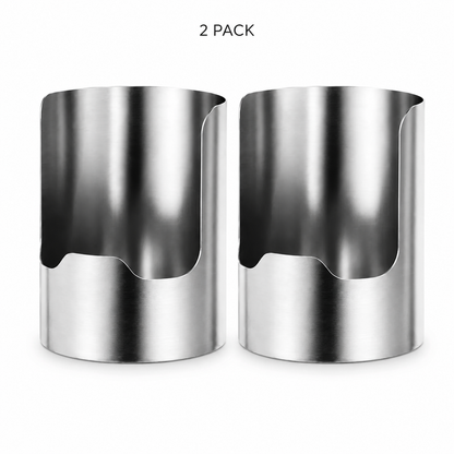✨ Stainless Steel Kitchen Utensil Holder – 🍳Open-Front Countertop Organizer for Spoons, Spatulas & Everyday Tools