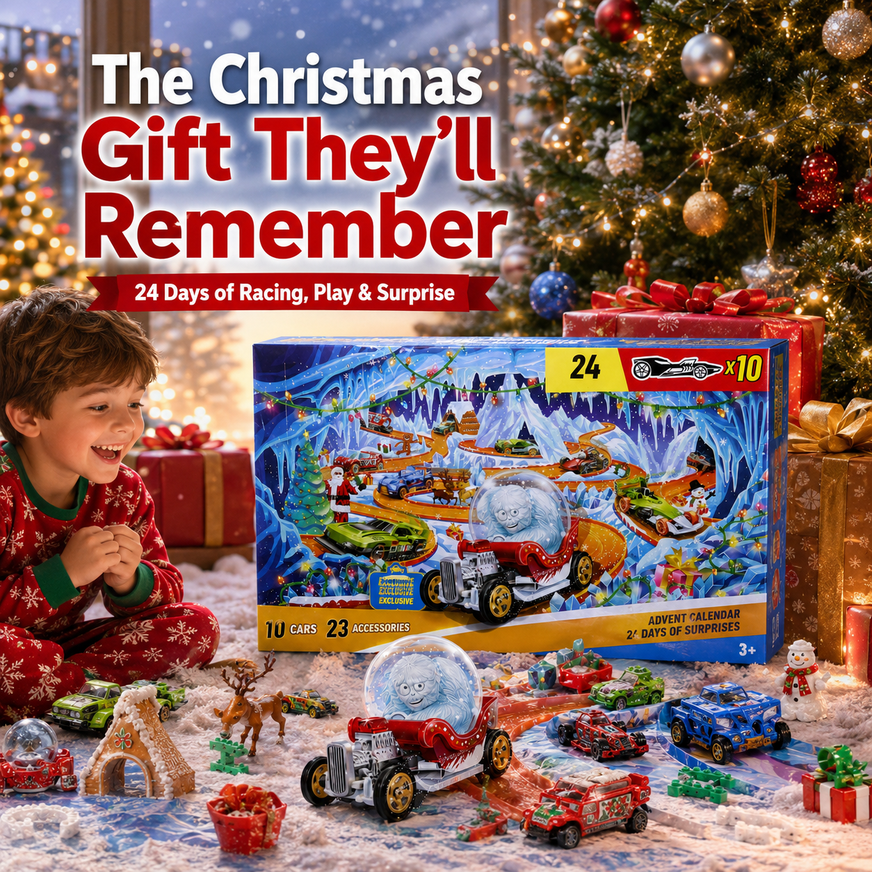 🎄🏎️2026 Holiday Advent Calendar – 24 Days of Racing Surprises &amp; Christmas Fun🚗