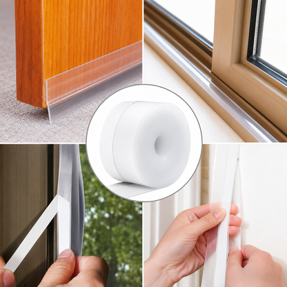 Last Day 49% OFF🔥Weather Stripping Door Seal Strip (5M/16.4FT) —Protects from cold wind and heat🌪️🌀
