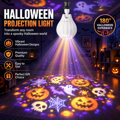 🎁2026 New Arrivals 50% OFF💥🎄 Turn Any Room Into a Christmas Wonderland! ✨ 16-Pattern Rotating Projector Bulb