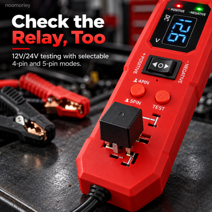 🔧 Automotive Relay & Circuit Tester with Probe Light