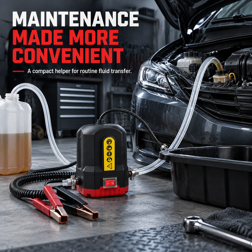 🔧 Portable 12V Electric Oil Transfer Pump Kit