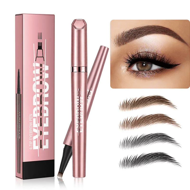 🖌️ Waterproof Micro-Fork Brow Pencil – Natural Hair-Like Brows