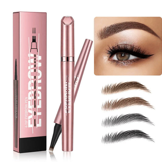 🖌️ Waterproof Micro-Fork Brow Pencil – Natural Hair-Like Brows