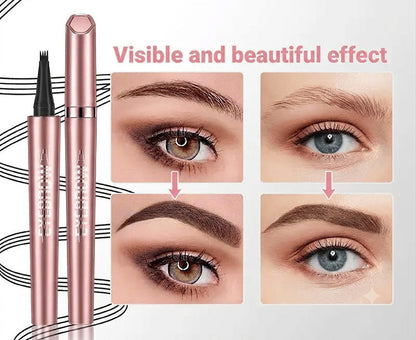 🖌️ Waterproof Micro-Fork Brow Pencil – Natural Hair-Like Brows
