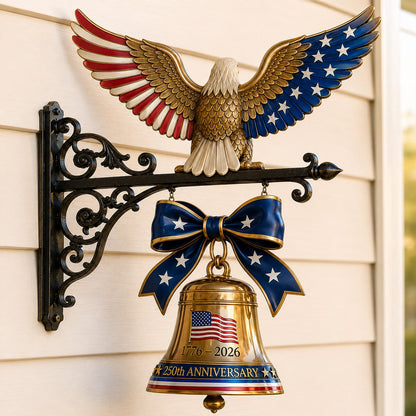 🔥 Ring in the Semiquincentennial: 1776-2026 "Spirit of Liberty" Eagle Bell