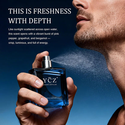 🎉Ycz Midnight Marine Eau de Parfum for Men, 1.7 Fl Oz
