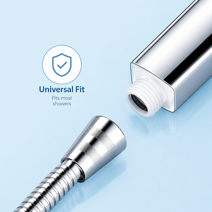 Universal 1/2' connection for quick, hassle-free installation.