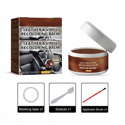 🛋️ Magic Leather Repair Paste – Restore Color & Fix Scratches on Couches, Car Seats & Bags