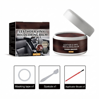 🛋️ Magic Leather Repair Paste – Restore Color & Fix Scratches on Couches, Car Seats & Bags