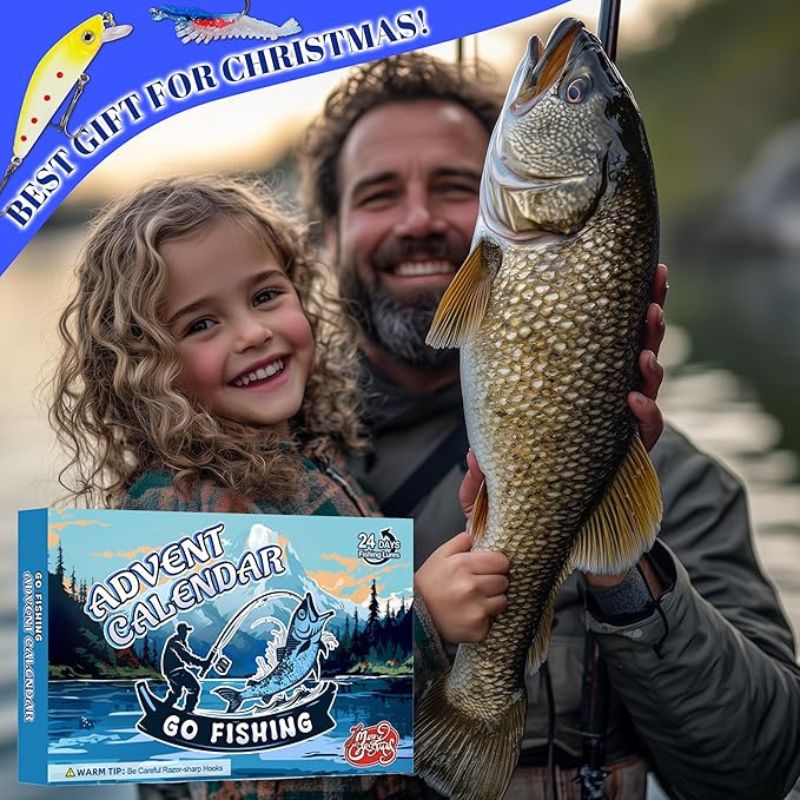 🎣 2026 Fishing Gear Advent Calendar🎅 - 24 Days of Fishing Surprises! 🎄