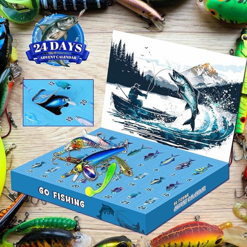 🎣 2026 Fishing Gear Advent Calendar🎅 - 24 Days of Fishing Surprises! 🎄