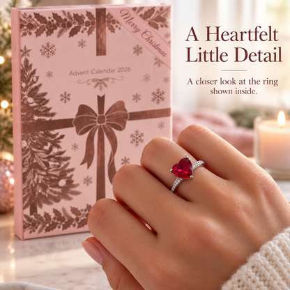 🎀 50% OFF Pink Jewelry Advent Calendar – 25 Days of Christmas Surprises for Her 💕
