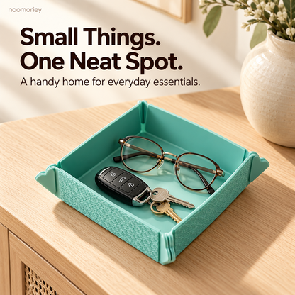 ✨ 3-in-1 Magnetic Foldable Silicone Tray – Organizer, Trivet & Everyday Catchall