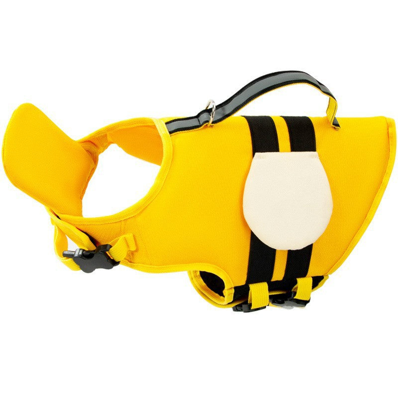 🔥LAST DAY 50% OFF🔥Dinosaur Dog Swim Float Vest with Chin Support & Rescue Handle