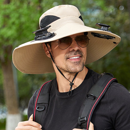 ☀️ Solar Fan Cooling Hat|Solar Powered Summer Cooling Hat