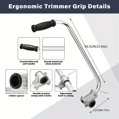 🔥 Best-Seller – Ergonomic String Trimmer Handle Extension for Better Grip & Control