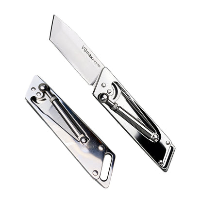 VGMAX All Stainless Steel Folding Pocket Knife