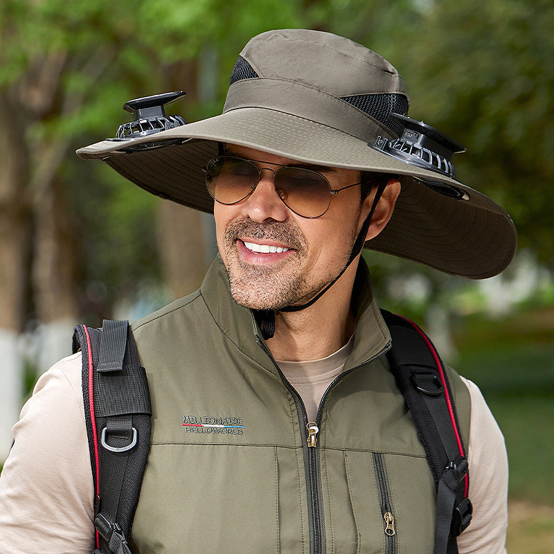 ☀️ Solar Fan Cooling Hat|Solar Powered Summer Cooling Hat