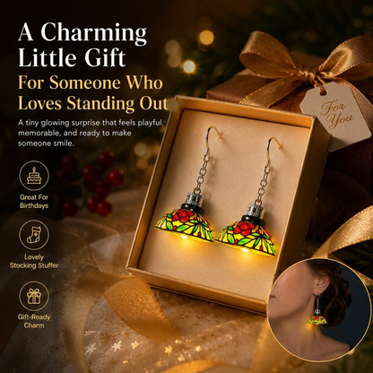 ✨ Vintage Light-Up Chandelier Earrings – Dazzling Statement Jewelry for Festivals & Parties