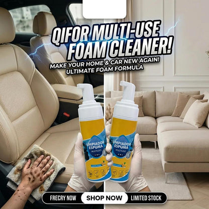 2026 New Powerful 4-in-1 Foam Cleaner – Deep Stain & Grease Remover for Home and Car