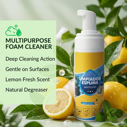 2026 New Powerful 4-in-1 Foam Cleaner – Deep Stain & Grease Remover for Home and Car