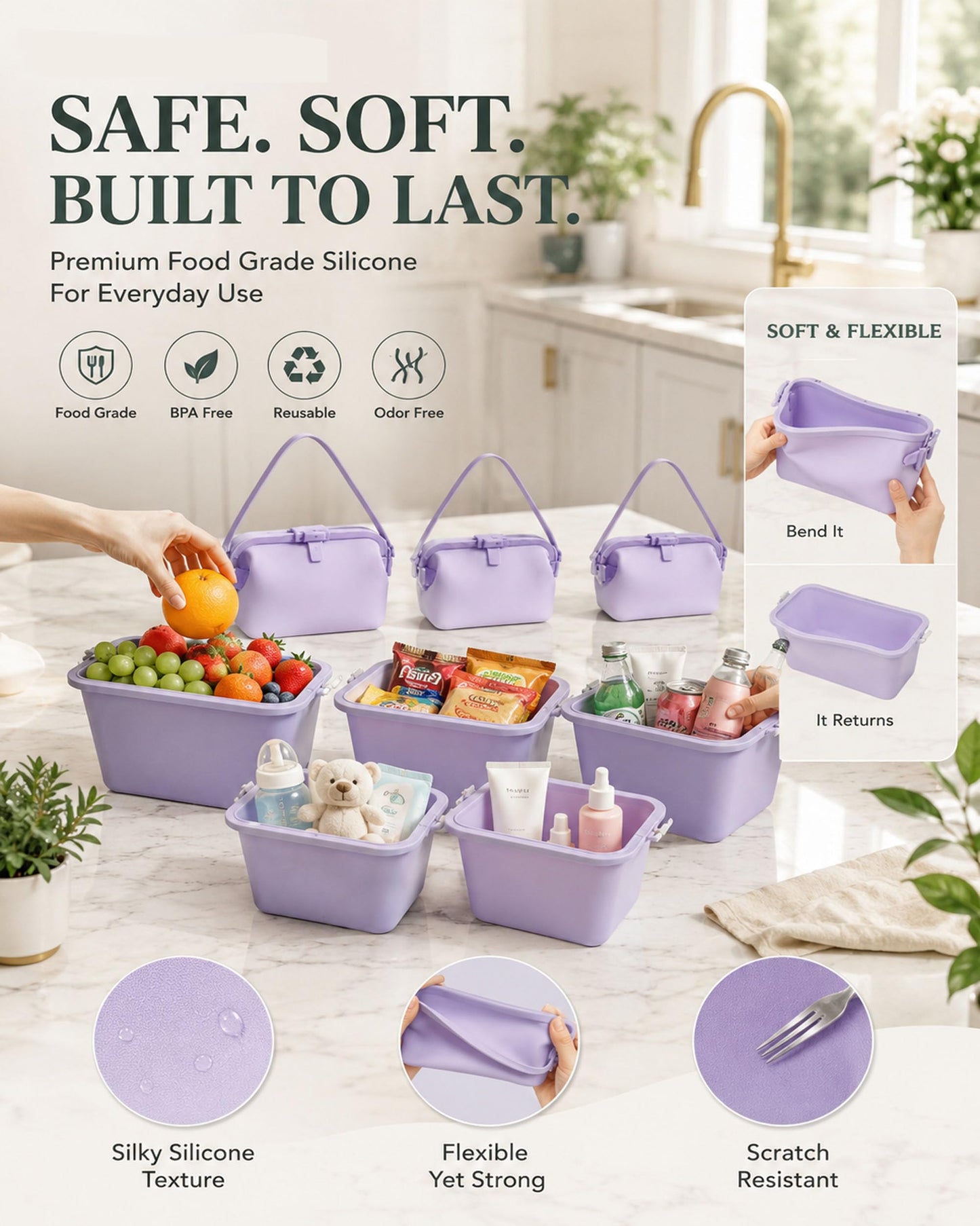 ✨🏖️Women’s Waterproof Beach Tote👜 – Foldable, Sandproof & Ready for Every Summer Adventure! 🌊☀️