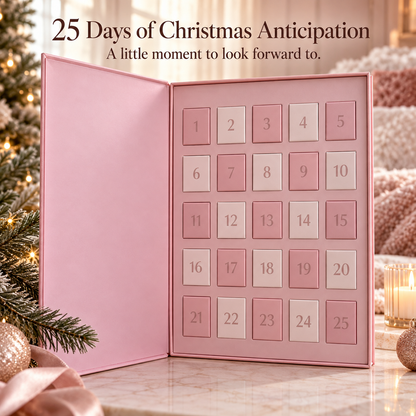 🎀 50% OFF Pink Jewelry Advent Calendar – 25 Days of Christmas Surprises for Her 💕