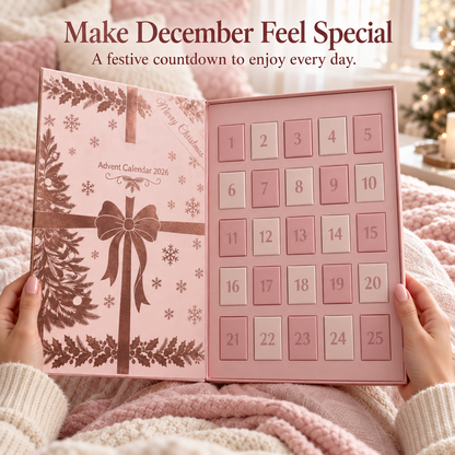 🎀 50% OFF Pink Jewelry Advent Calendar – 25 Days of Christmas Surprises for Her 💕