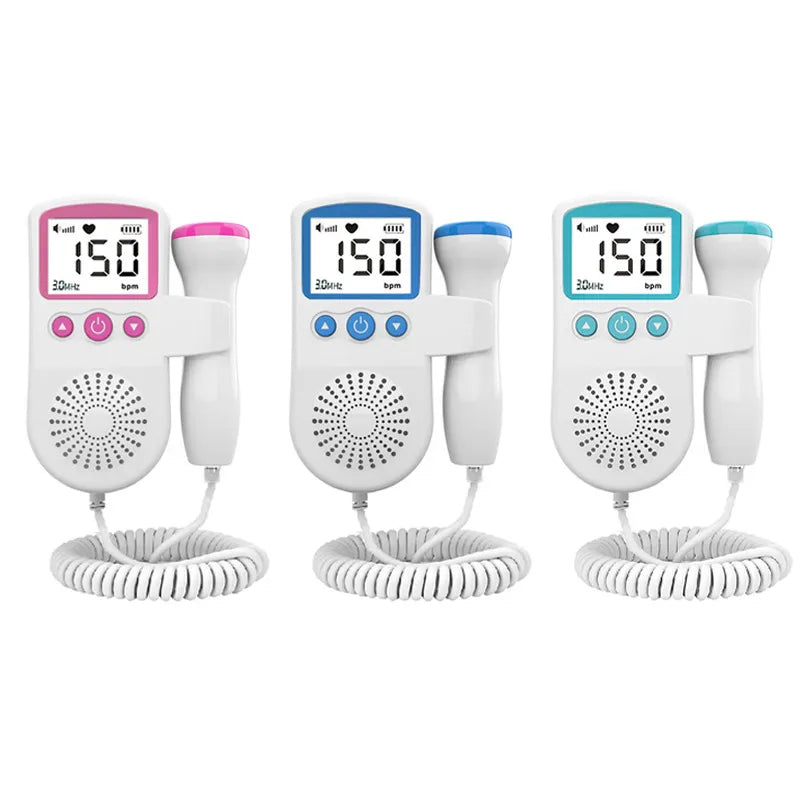 👶Fetal Doppler Baby Heart Monitor – LCD Display Pregnancy Heartbeat Detector