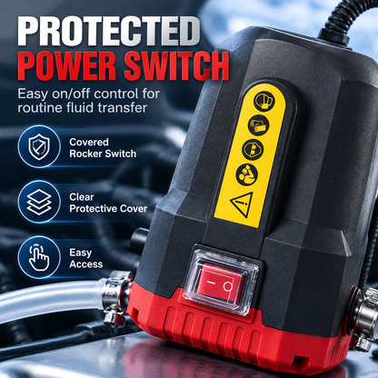 🔧 Portable 12V Electric Oil Transfer Pump Kit
