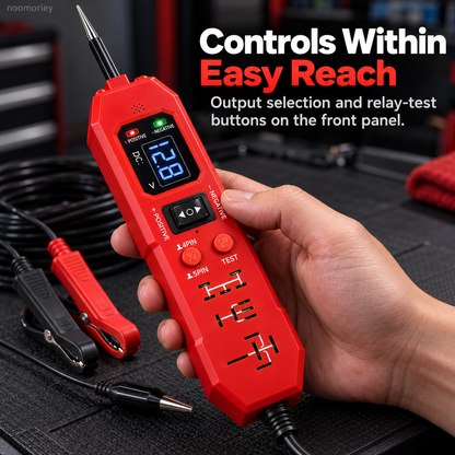 🔧 Automotive Relay & Circuit Tester with Probe Light