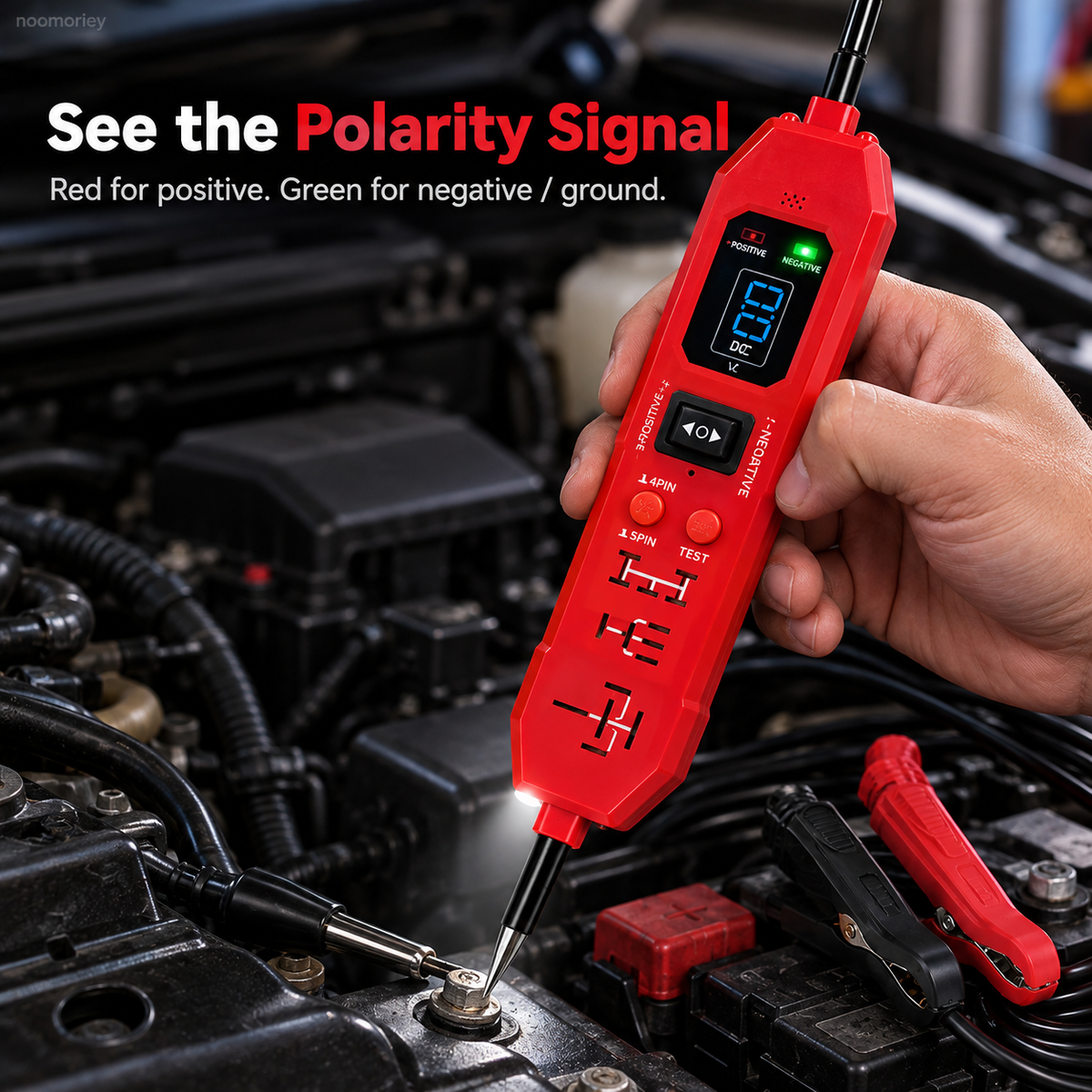 🔧 Automotive Relay & Circuit Tester with Probe Light