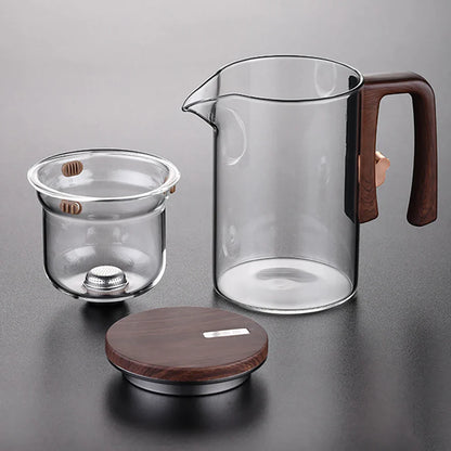 Magnetic Glass Teapot with Infuser