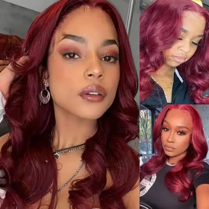 Free shipping —Pre-Styled Body Wave Short Bob Wig Transparent Lace Wigs