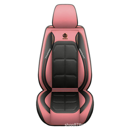 🏎️ 5-Seater Universal Leather Car Seat Cover Set