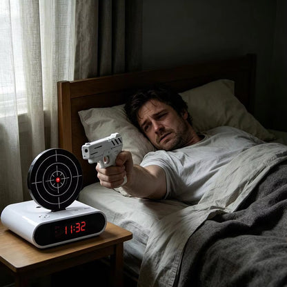 🎯 Fun Pistol-Shooting Alarm Clock⏰— Make Every Morning a Game