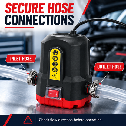 🔧 Portable 12V Electric Oil Transfer Pump Kit