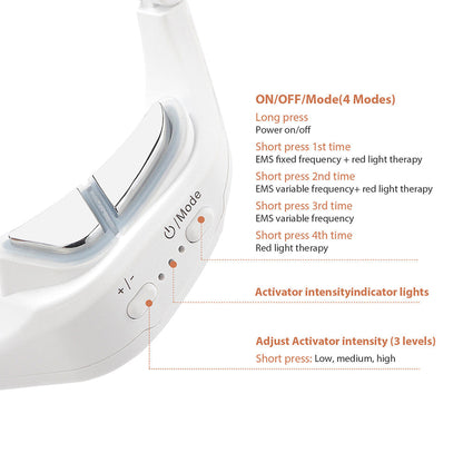 🖐️Eye Massager With Red Light For Under Eye Swelling And Fine Lines