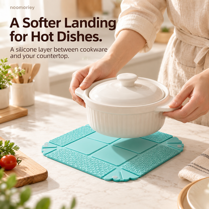 ✨ 3-in-1 Magnetic Foldable Silicone Tray – Organizer, Trivet & Everyday Catchall