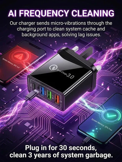 The Charger Big Tech Hates | 4-Port Quick Charge 3.0 + AI Performance Boost