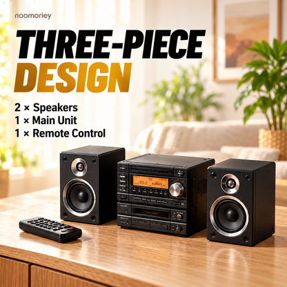 🎵📻 Mini Retro Stereo System – Classic Hi-Fi Style Desktop Collectible