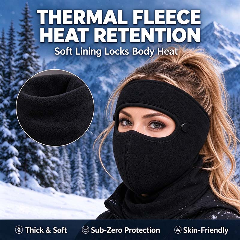 ❄💝Winter warm fleece windproof high-definition goggles