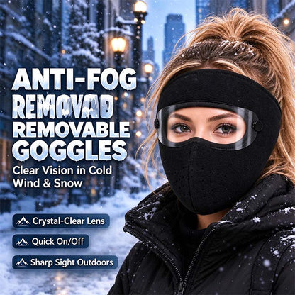 ❄💝Winter warm fleece windproof high-definition goggles