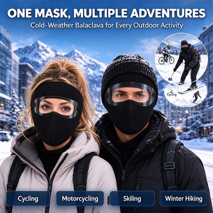❄💝Winter warm fleece windproof high-definition goggles