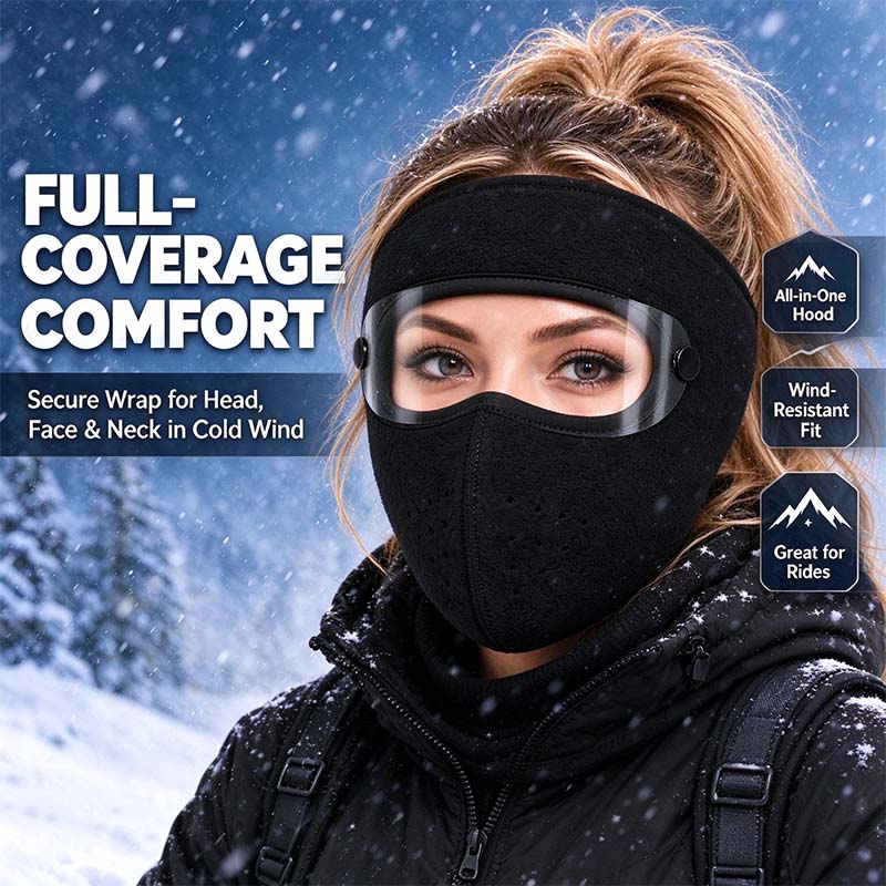 ❄💝Winter warm fleece windproof high-definition goggles