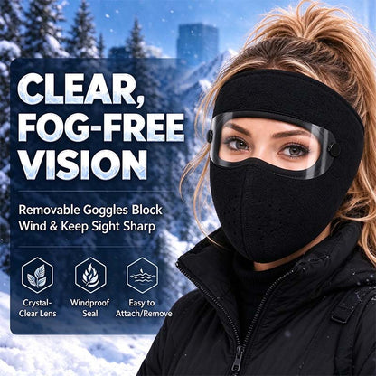 ❄💝Winter warm fleece windproof high-definition goggles