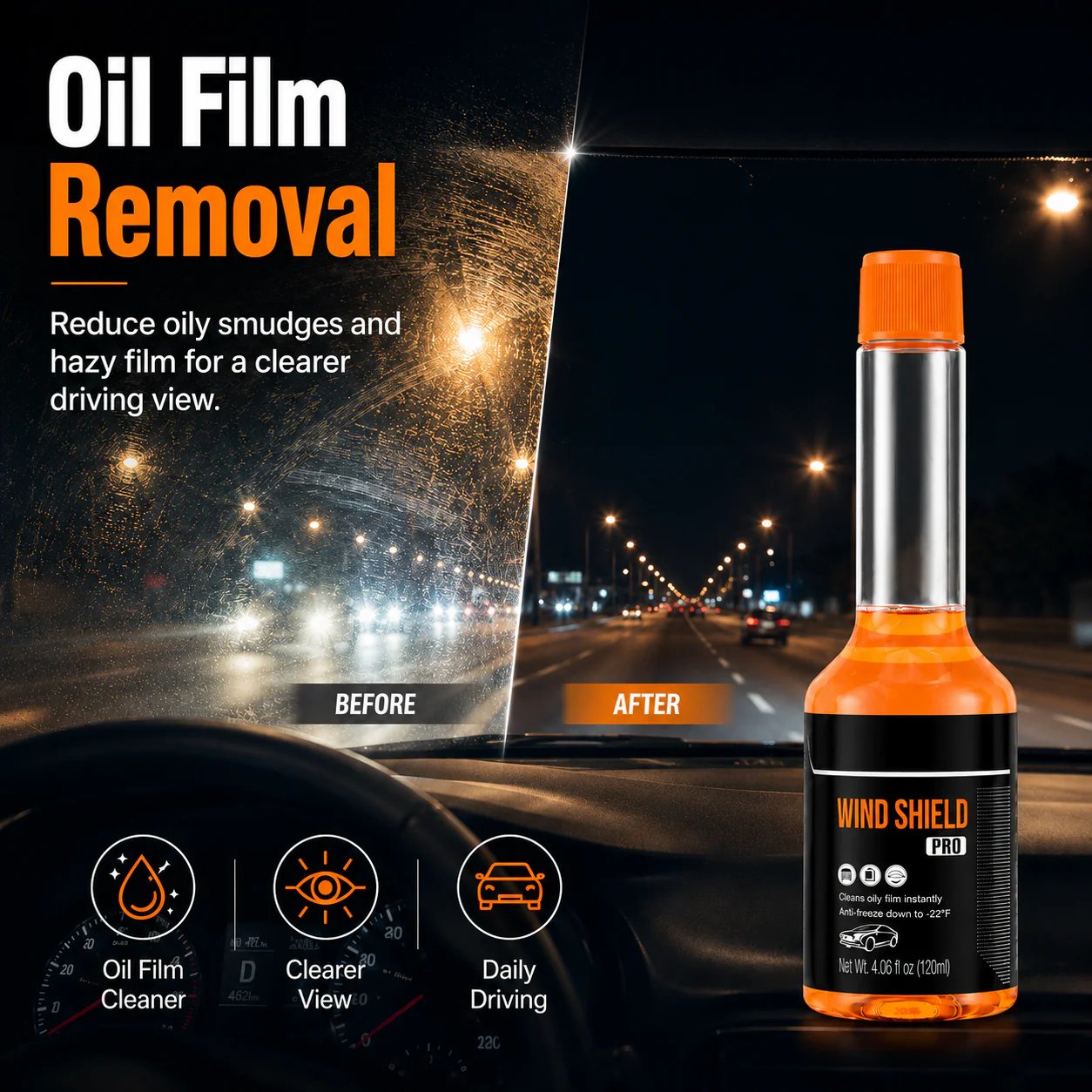 🔥Buy More Save More🔥Glass Cleaner Powerful Stain Remover
