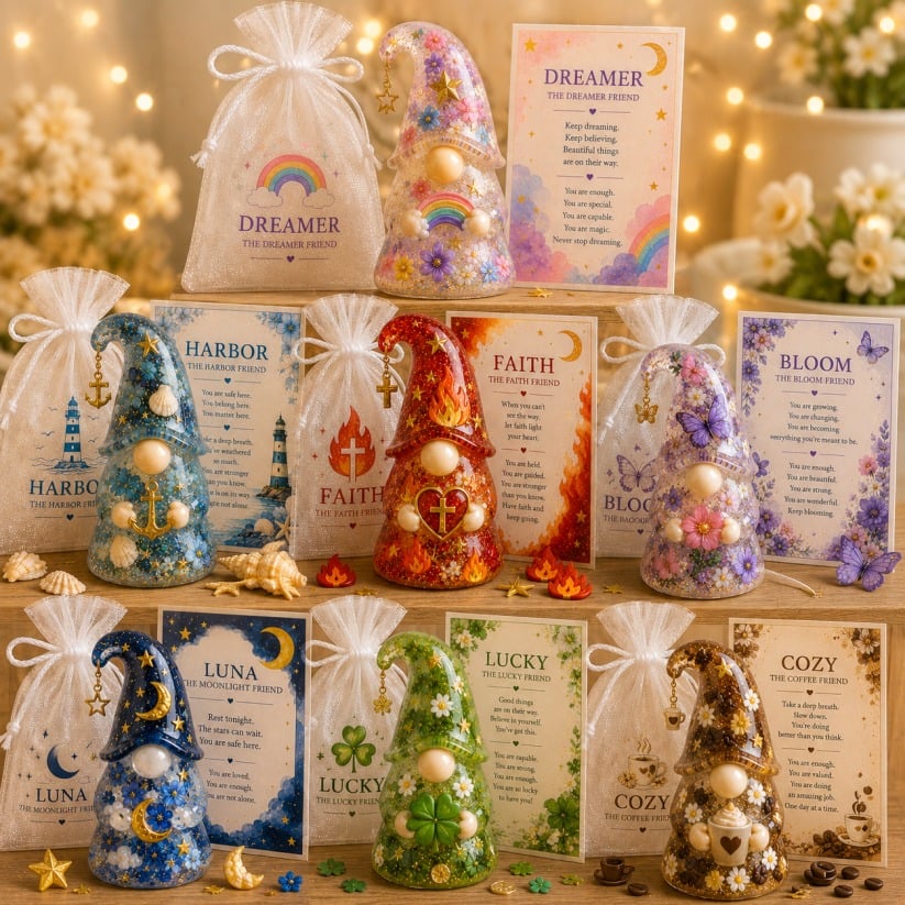 🔥LAST DAY 50% OFF-🎖️ Emotional Support Gnome Collection