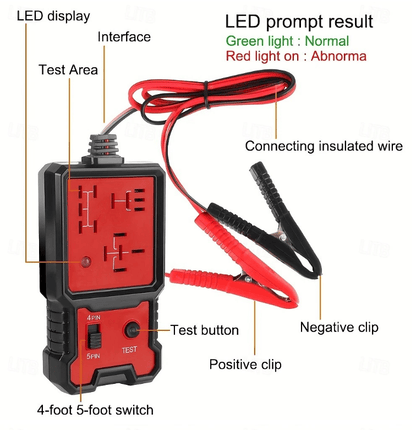 ❤️Last Day 49% OFF -12V Automotive Relay Tester